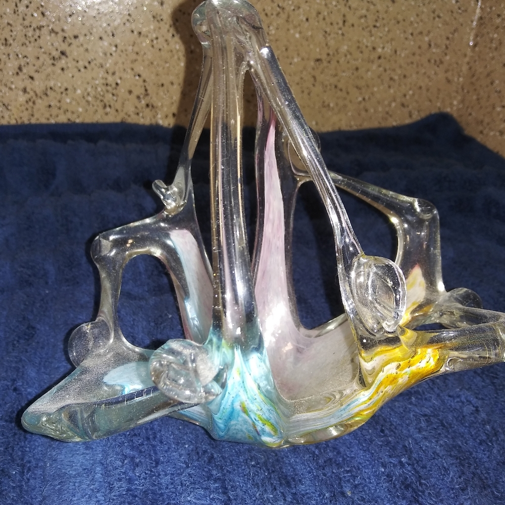 Murano multi color glass